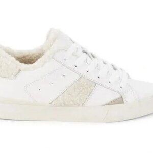Marc Fisher Mello Lace Up Sherpa Sneaker size 8